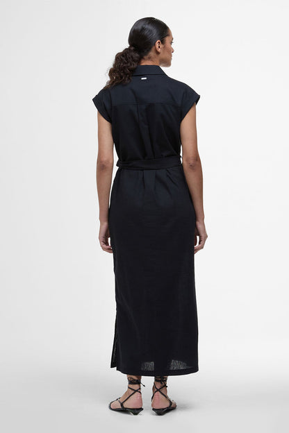 Birdie Maxi Dress - BLACK