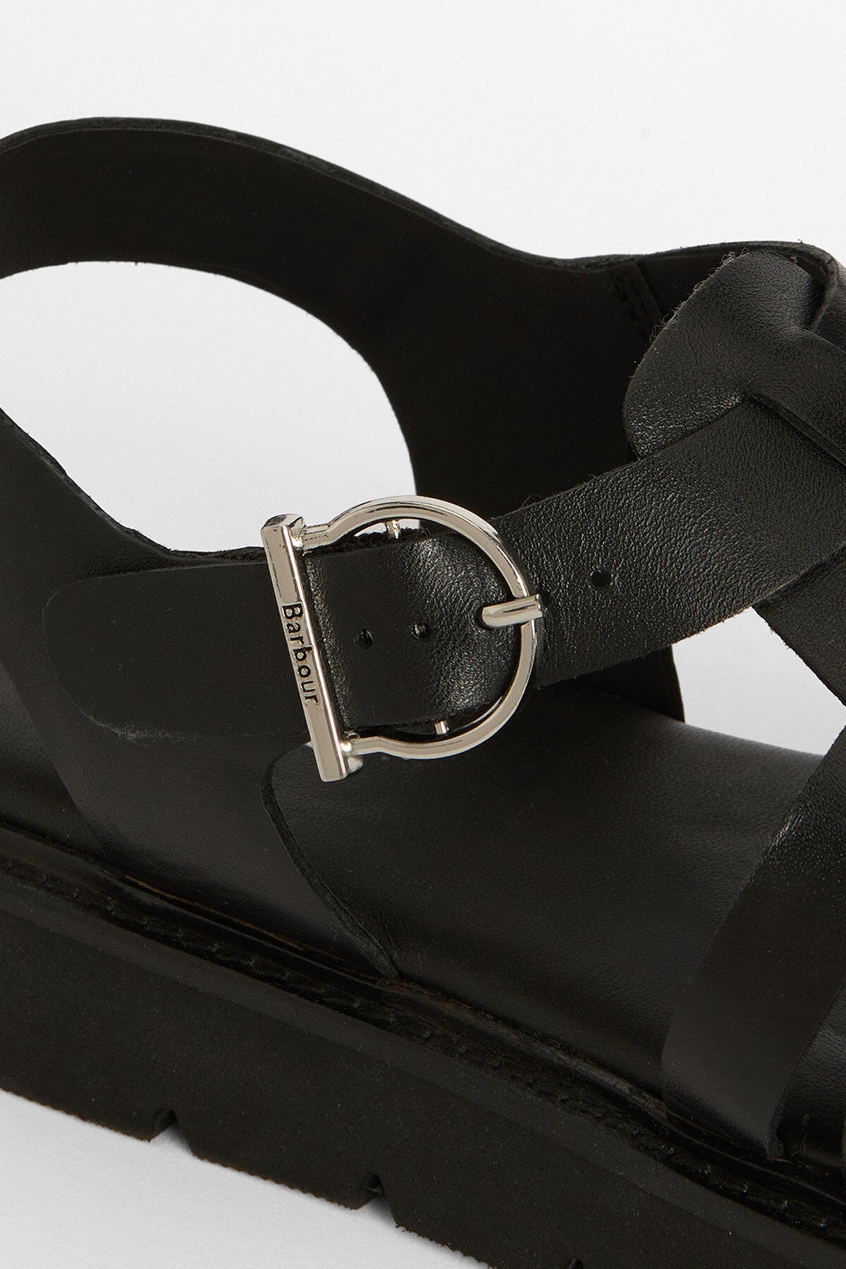 Otterburn Fisherman Sandals - BLACK