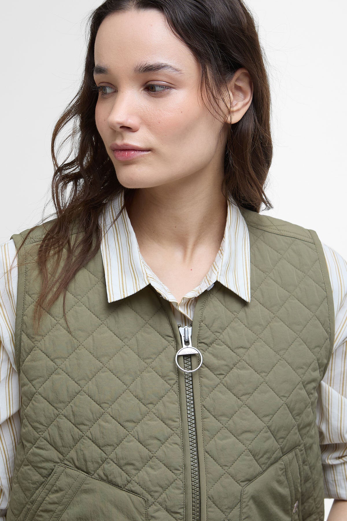 Louise Gilet - DUSKY GREEN