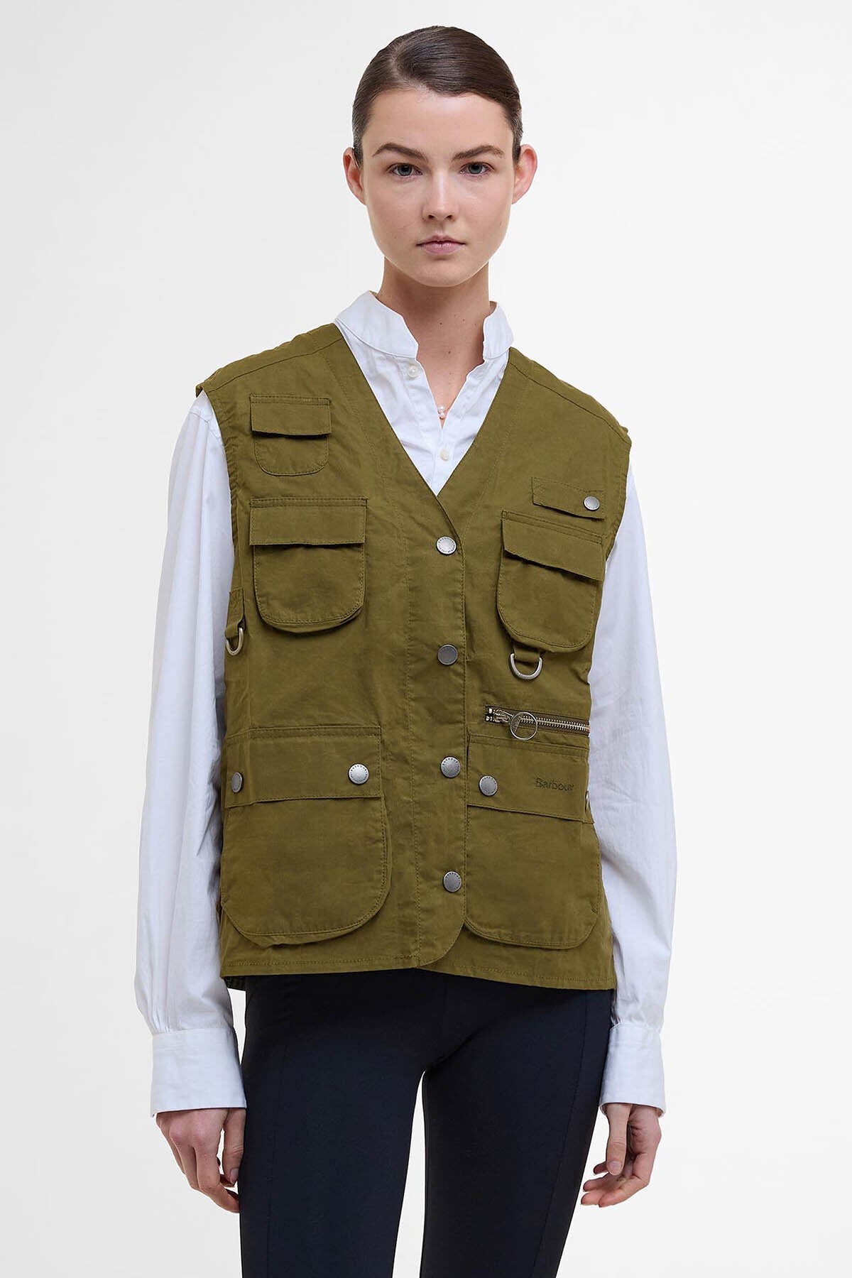 The Edit by Alexa Rebecca Gilet - SEAWEED SALAD/DRESS