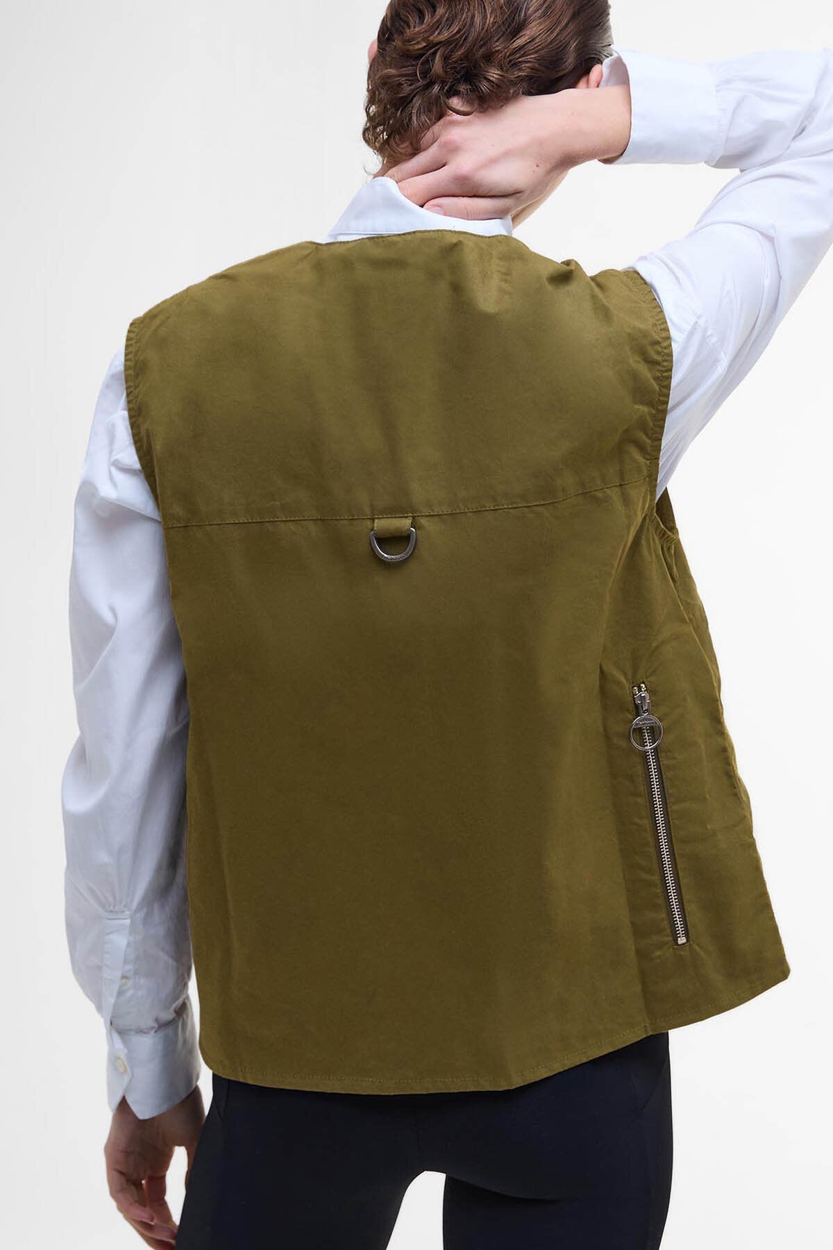 The Edit by Alexa Rebecca Gilet - SEAWEED SALAD/DRESS