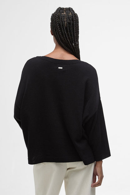 Lucy Knitted Jumper - BLACK