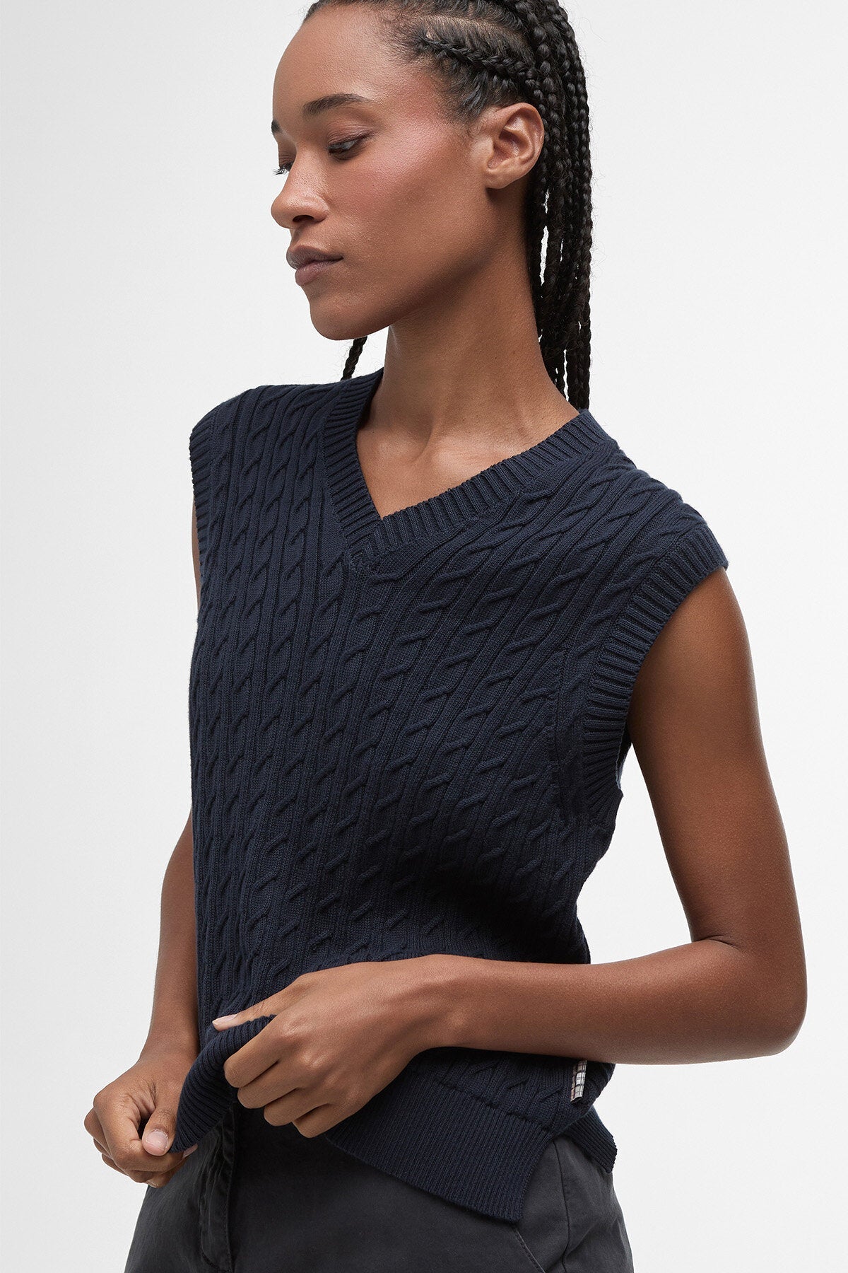 Hartland Sweater Vest - NAVY