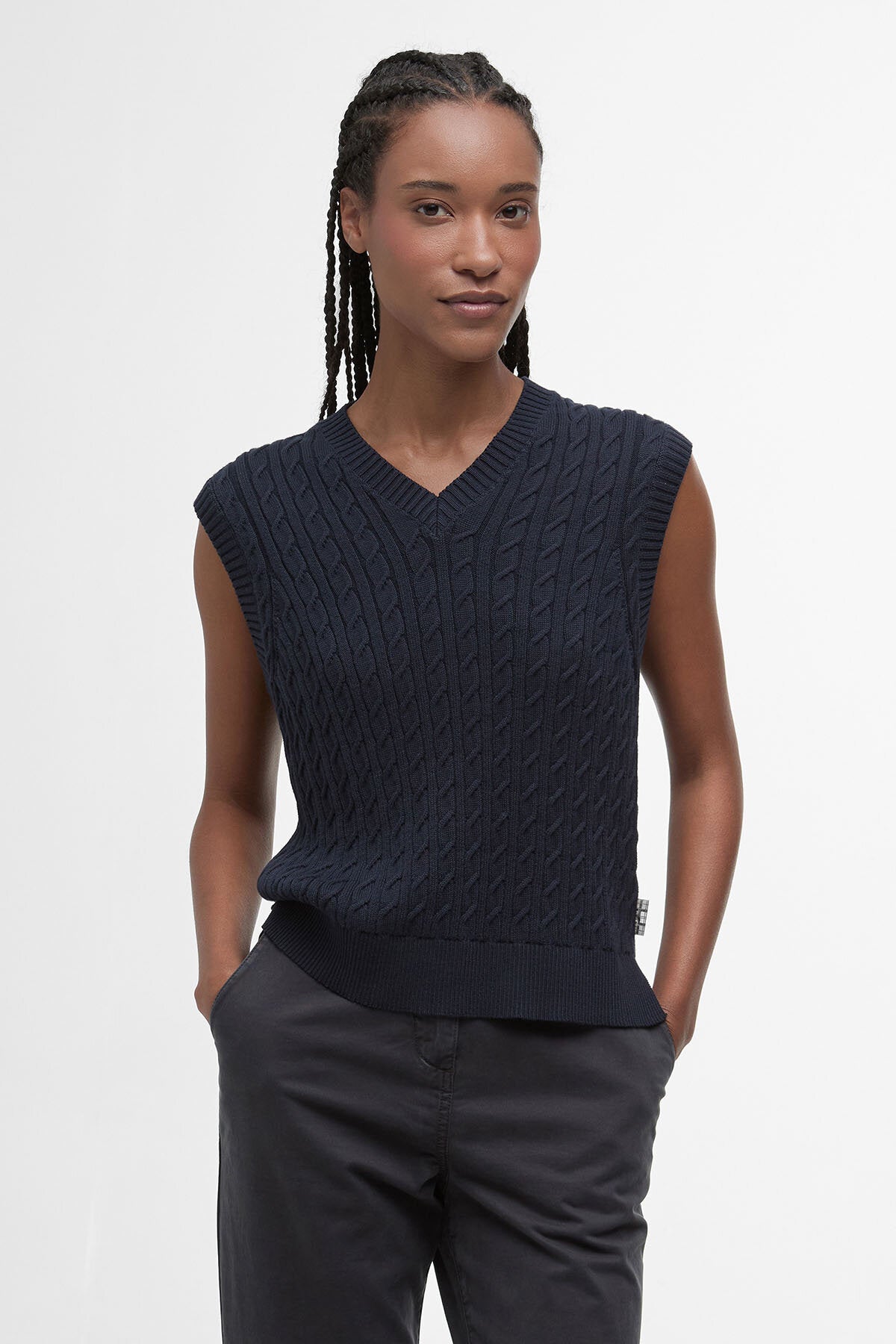 Hartland Sweater Vest - NAVY