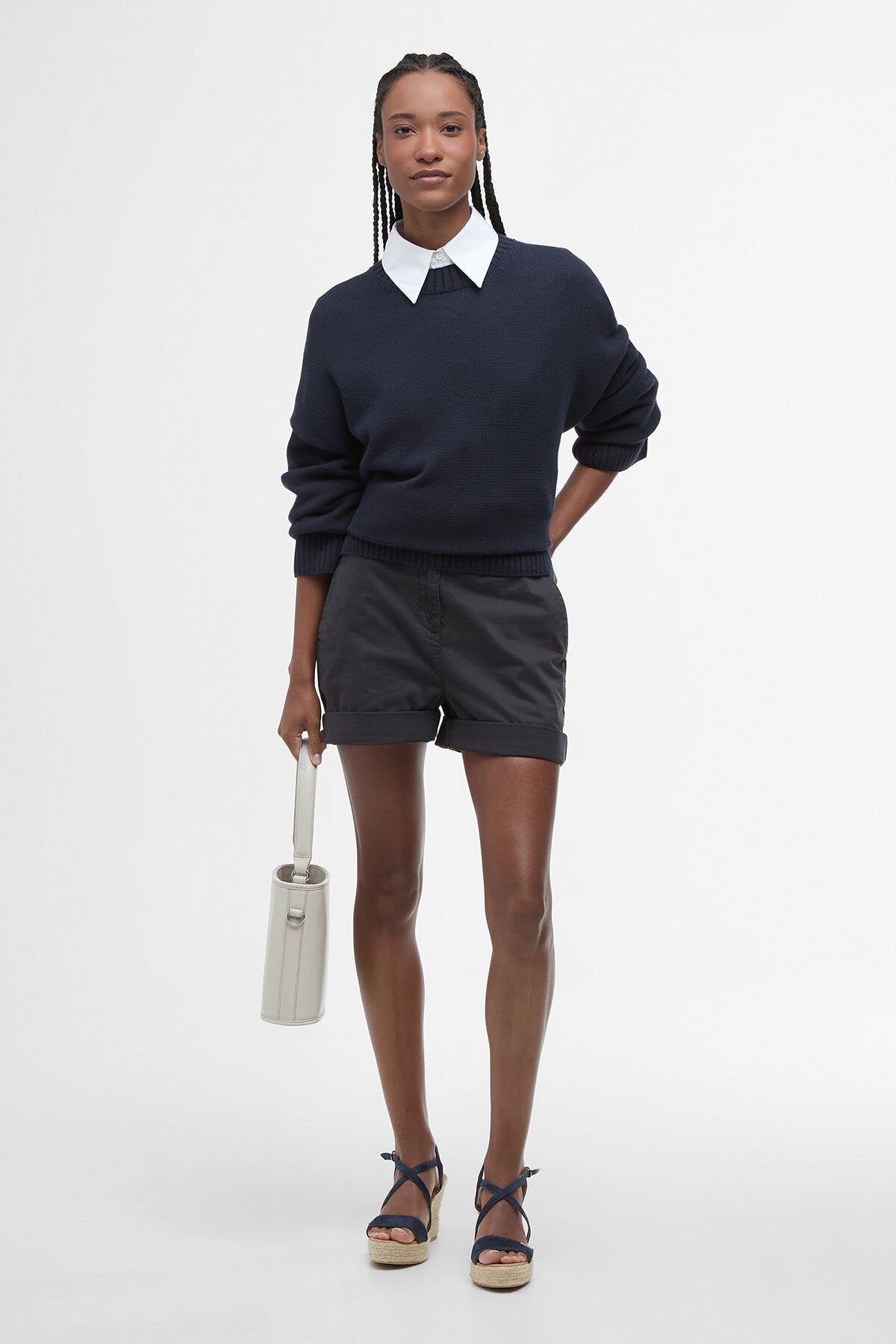 Birdie Knitted Jumper - DARK NAVY