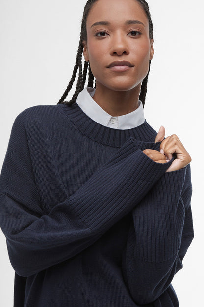 Birdie Knitted Jumper - DARK NAVY