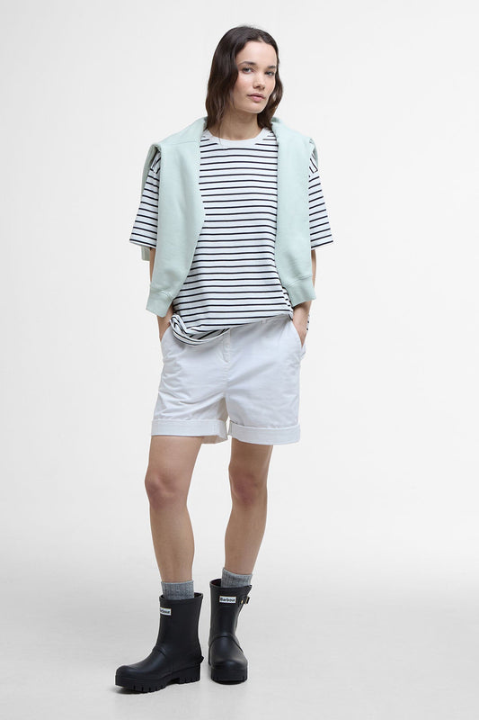 Millie Striped Relaxed T-Shirt - CLOUD STRIPE