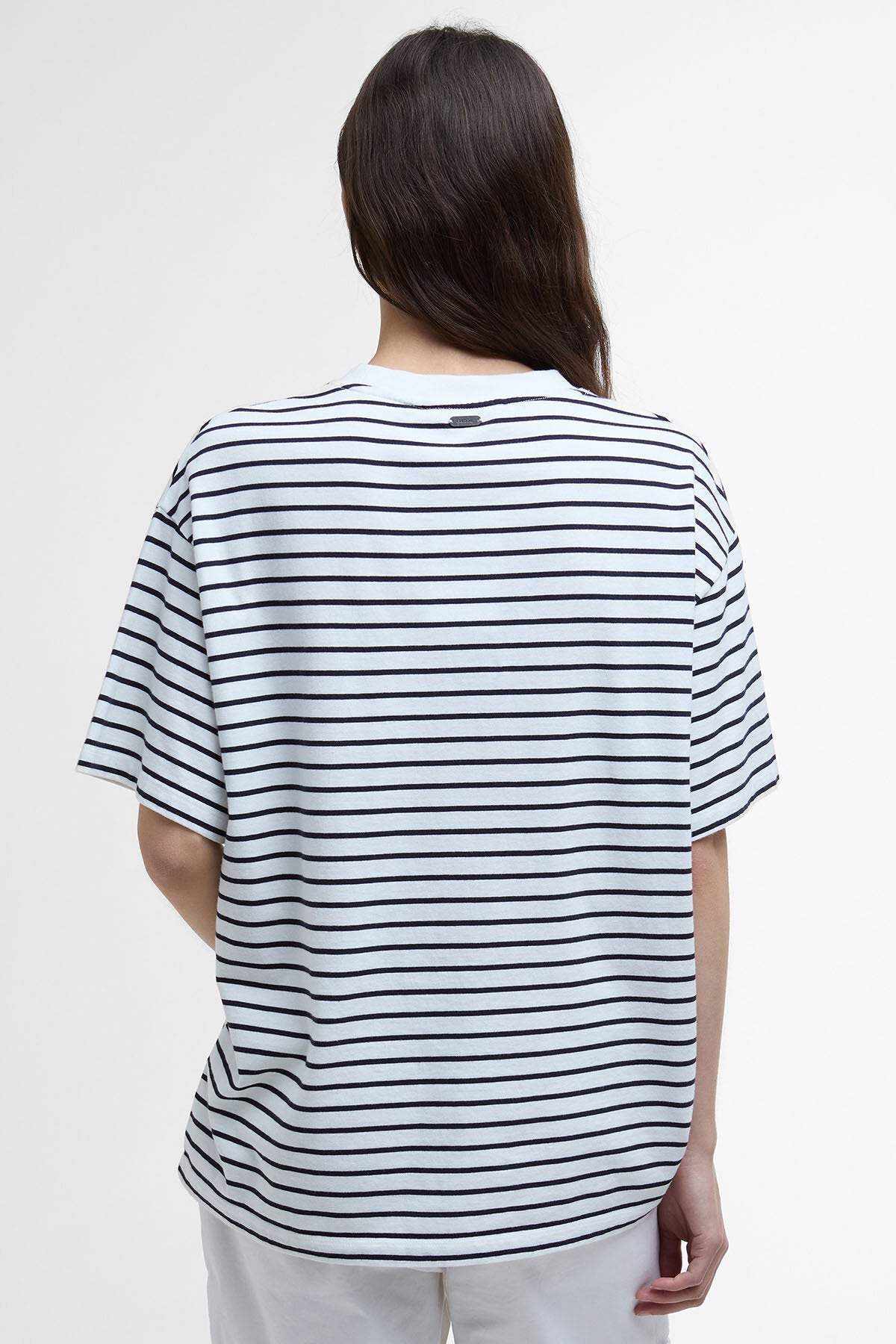 Millie Striped Relaxed T-Shirt - CLOUD STRIPE