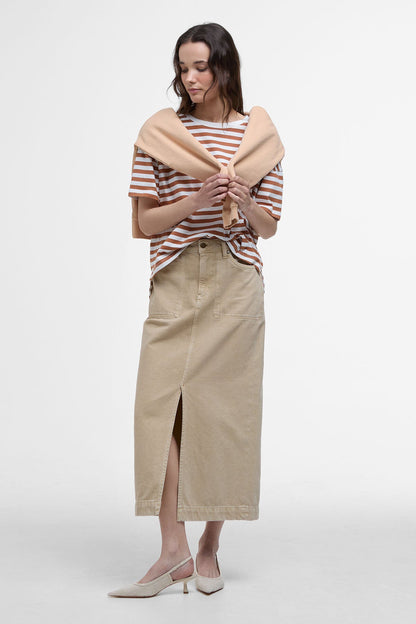 Adria Striped T-Shirt - BRAN STRIPE