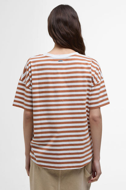 Adria Striped T-Shirt - BRAN STRIPE