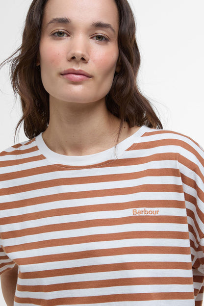 Adria Striped T-Shirt - BRAN STRIPE