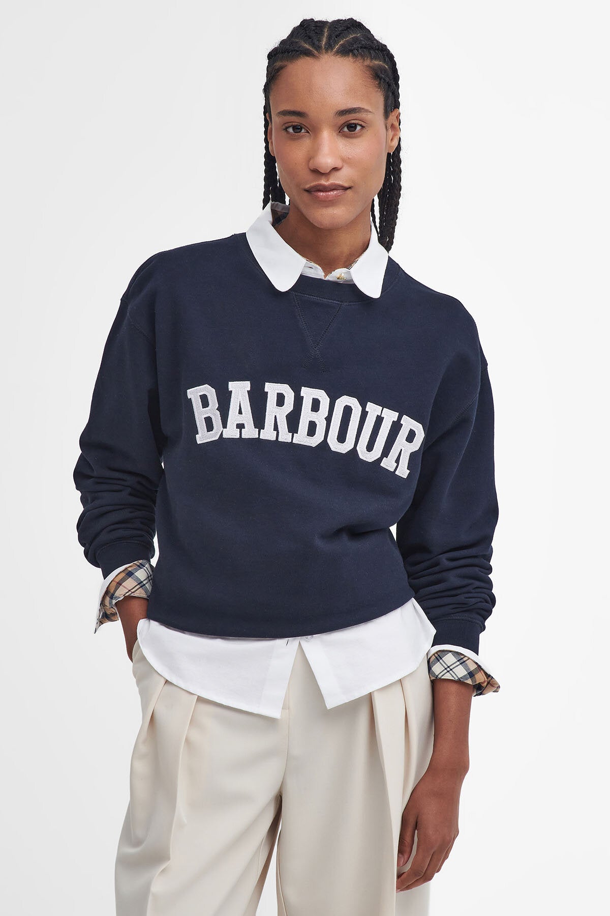 Northumberland Sweatshirt - NAVY/CLOUD