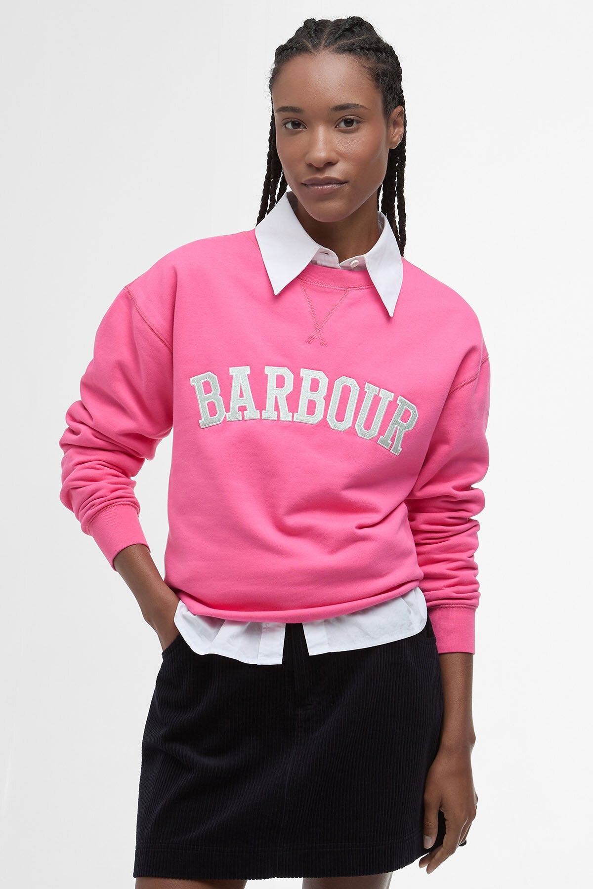 Northumberland Sweatshirt - ROSE PINK