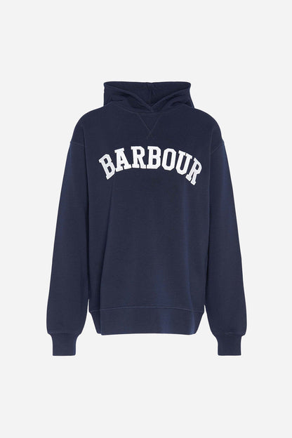 Northumberland Hoodie - NAVY/WHITE