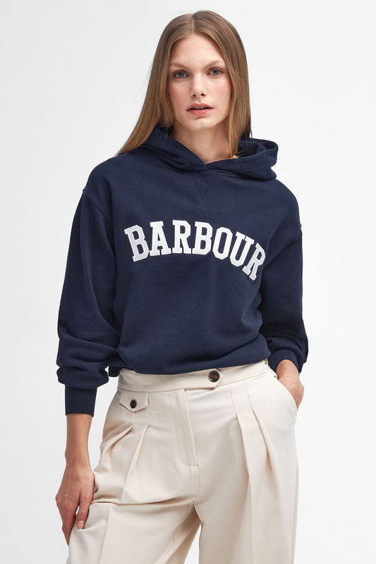 Northumberland Hoodie - NAVY/WHITE