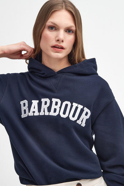 Northumberland Hoodie - NAVY/WHITE