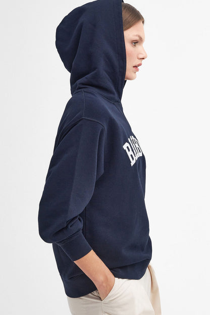 Northumberland Hoodie - NAVY/WHITE