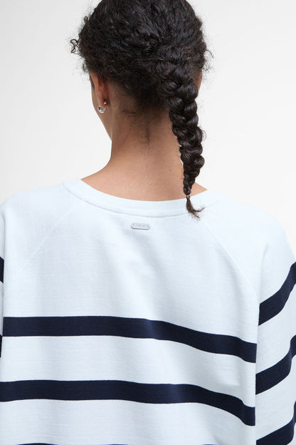 Delaney Striped Sweatshirt - CLOUD STRIPE