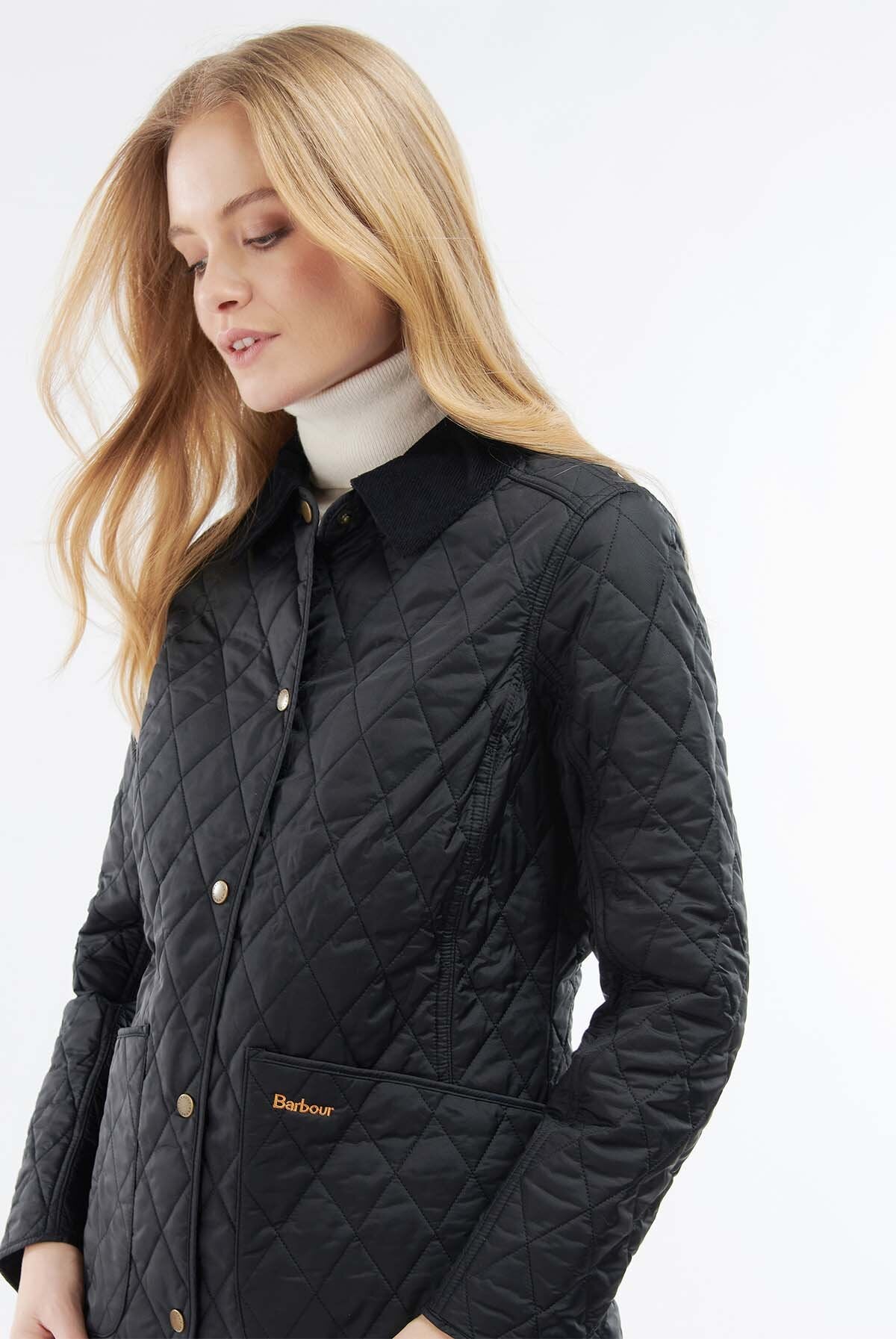Annandale Quilted Jacket - BLACK