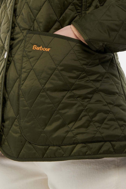 Quilted Jacket - OLIVE