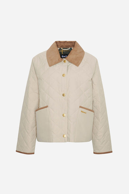 Anise Quilted Jacket - LIGHT SAND/ANCIENT