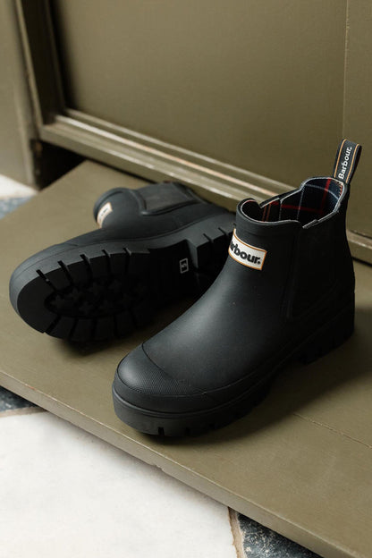 Halton Ankle Wellingtons - BLACK