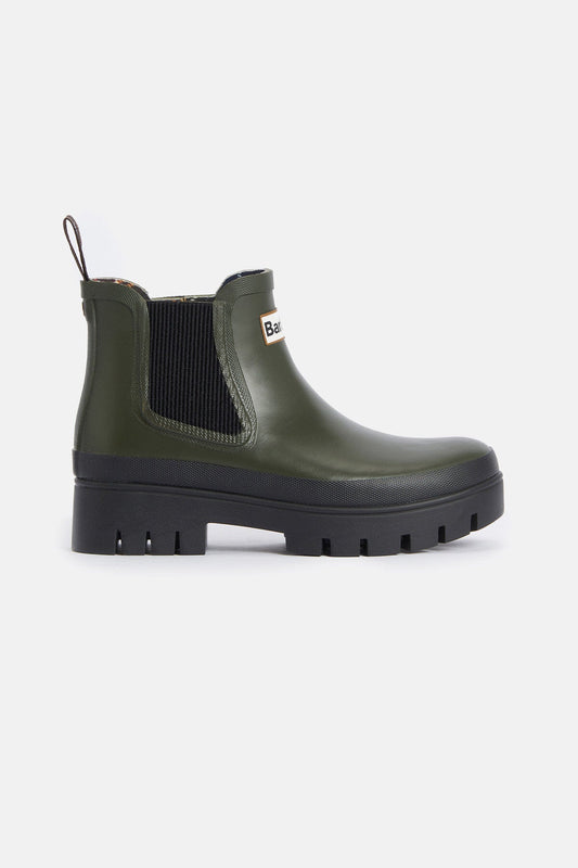 Halton Ankle Wellingtons - OLIVE/BLACK