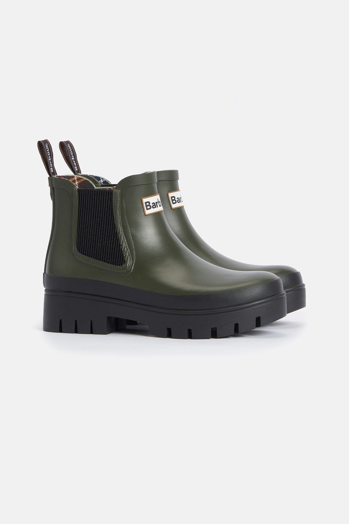 Halton Ankle Wellingtons - OLIVE/BLACK