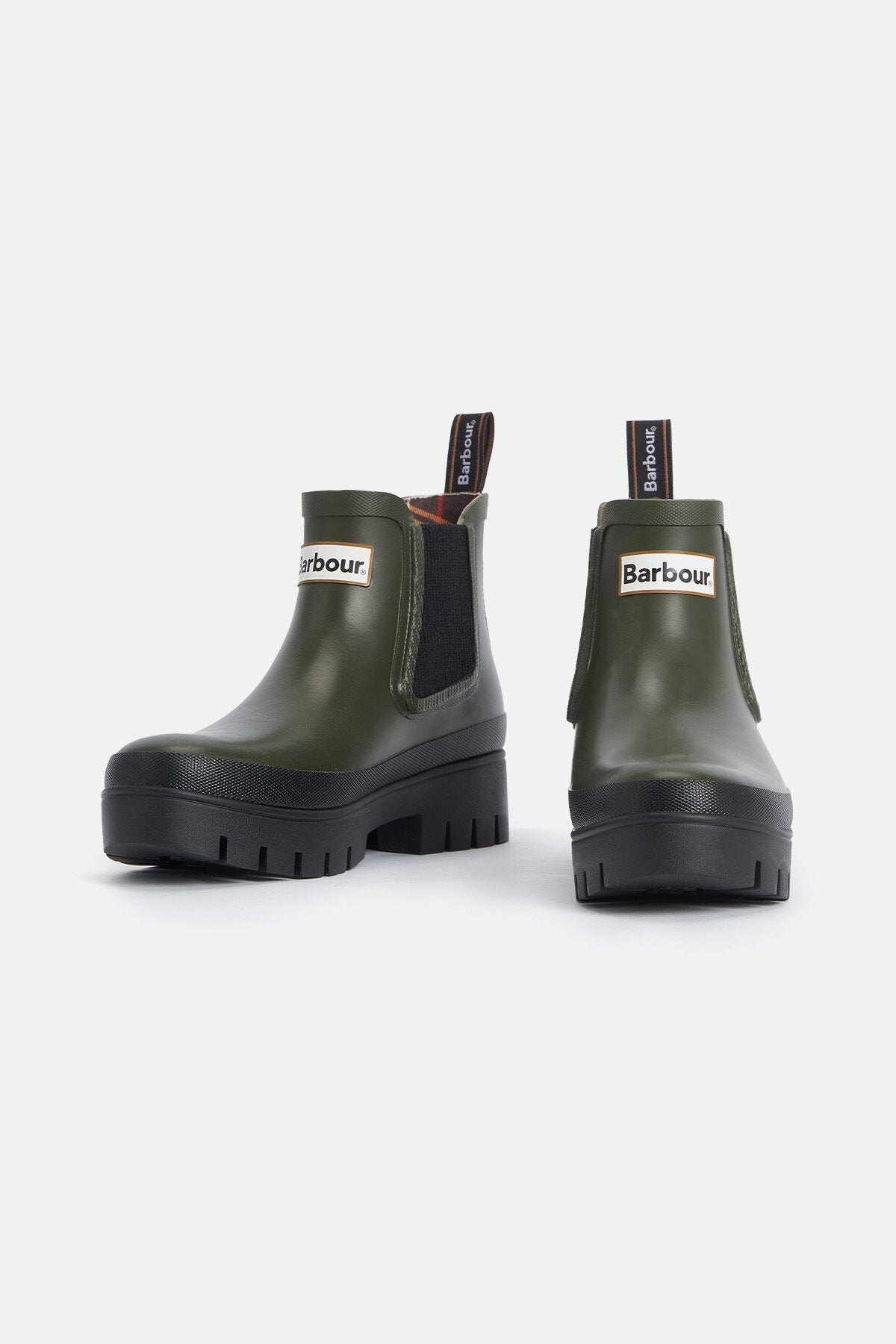 Halton Ankle Wellingtons - OLIVE/BLACK