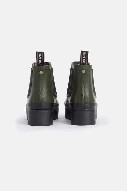 Halton Ankle Wellingtons - OLIVE/BLACK