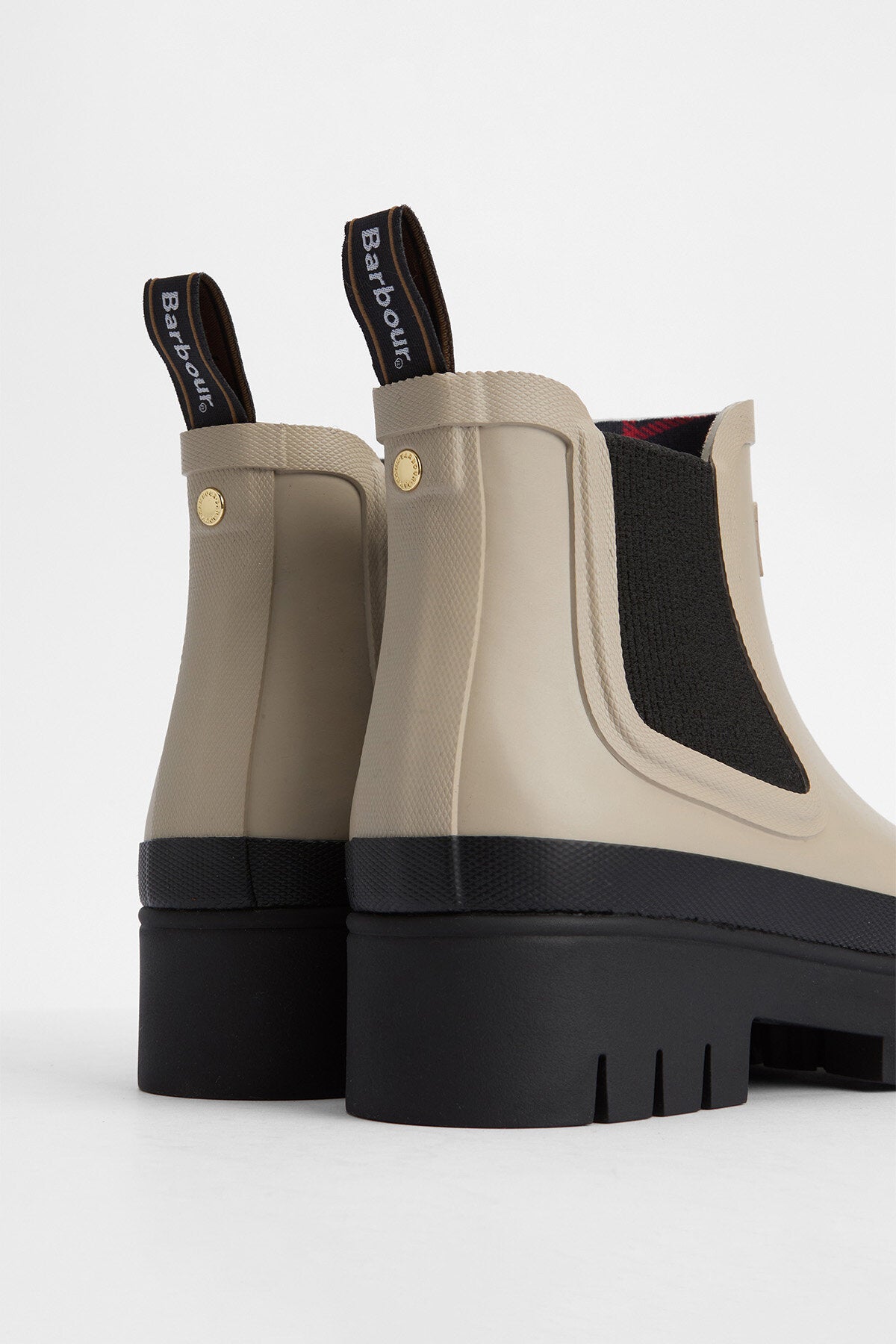 Halton Ankle Wellingtons - LIGHT SAND/BLACK