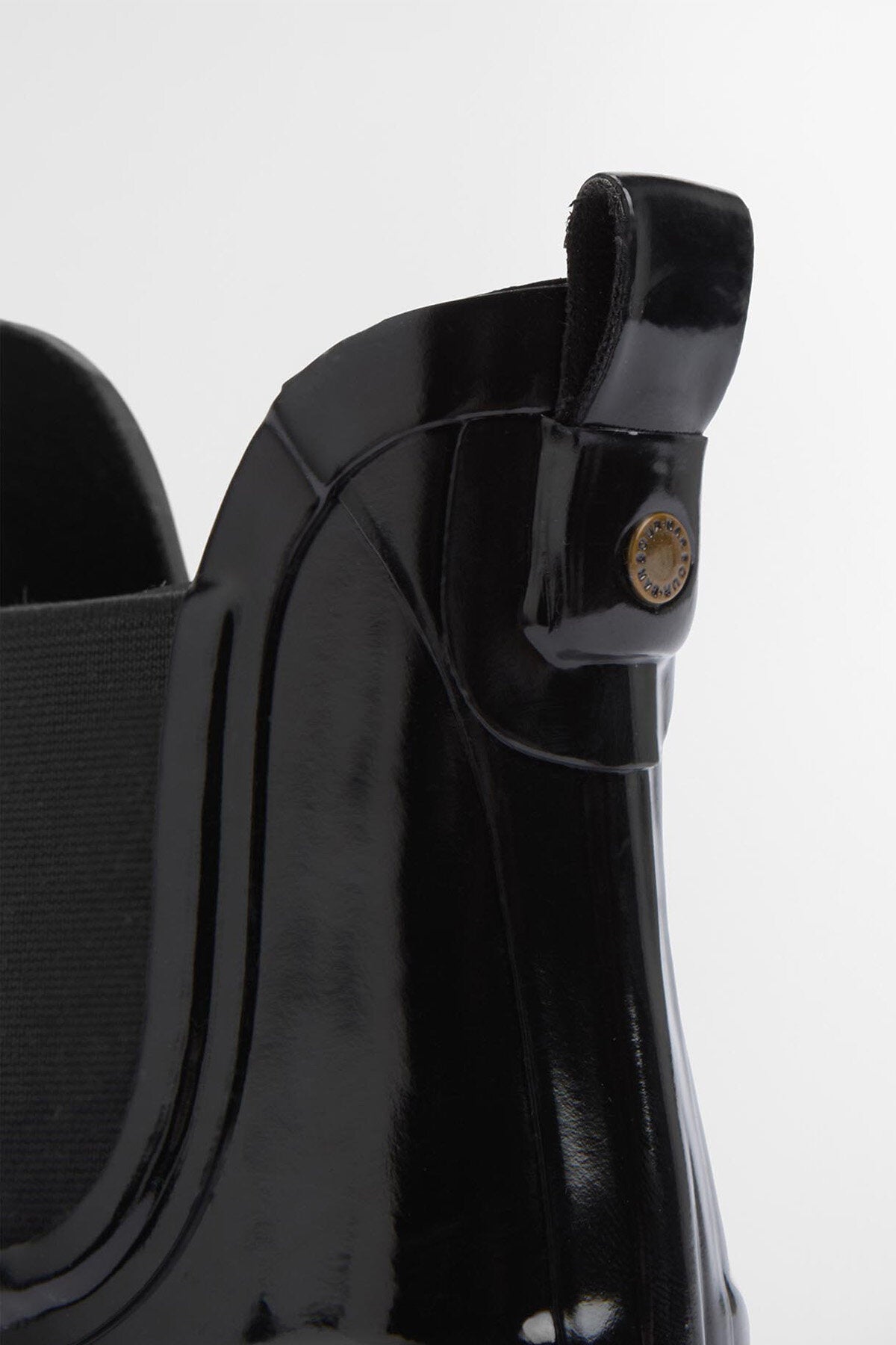 The Edit by Alexa Lou Wedge Ankle Wellingtons - BLACK