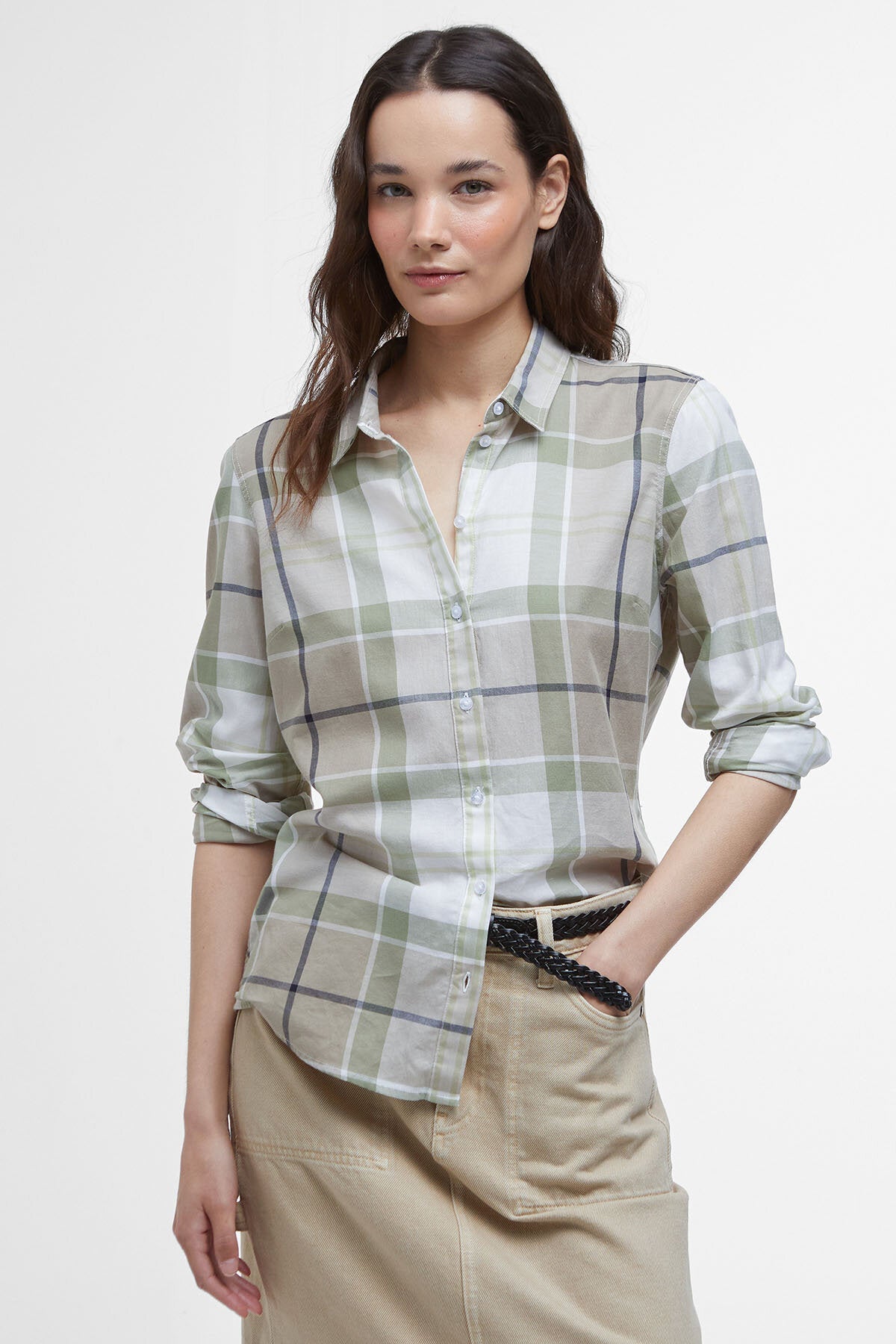 Bredon Check Shirt - ROSEMARY TARTAN