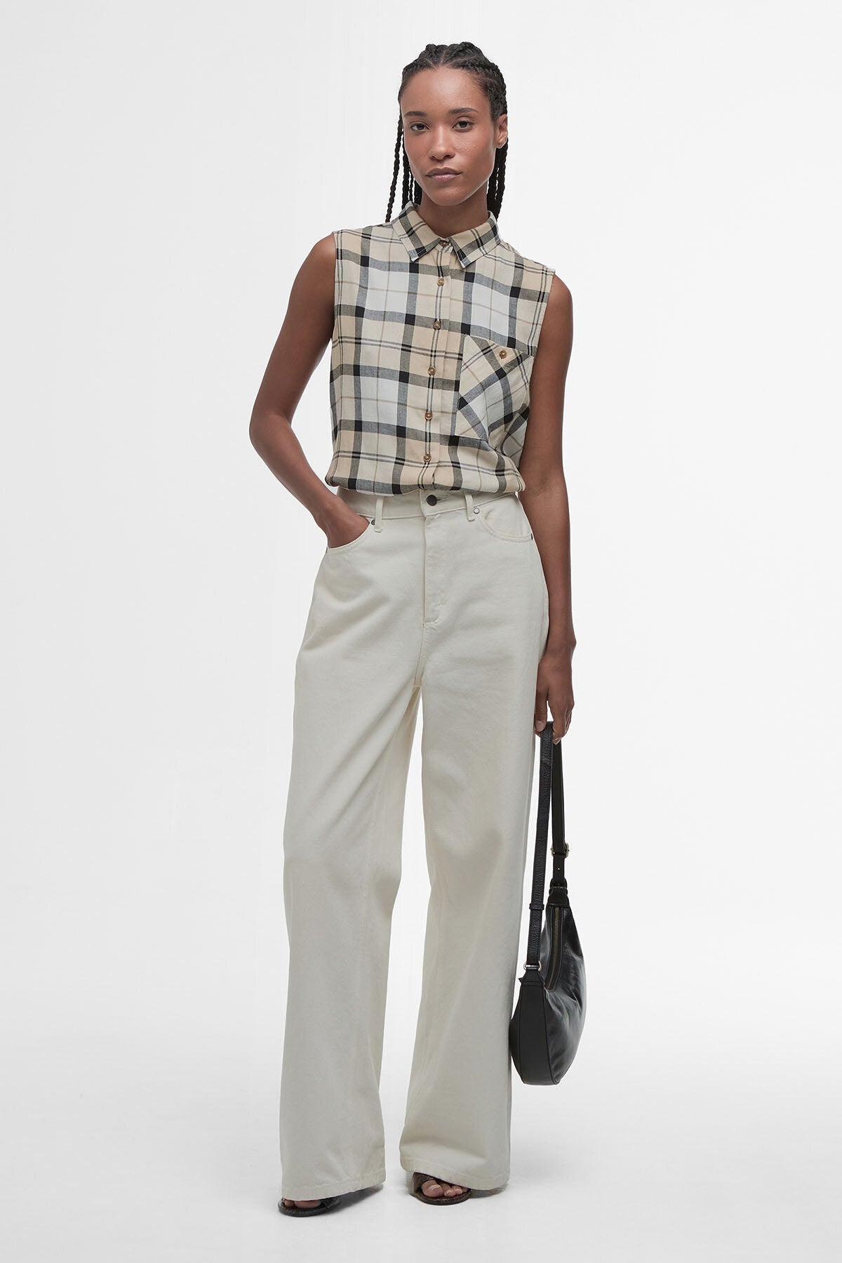 Agnes Shirt - SAFARI DRESS TARTAN