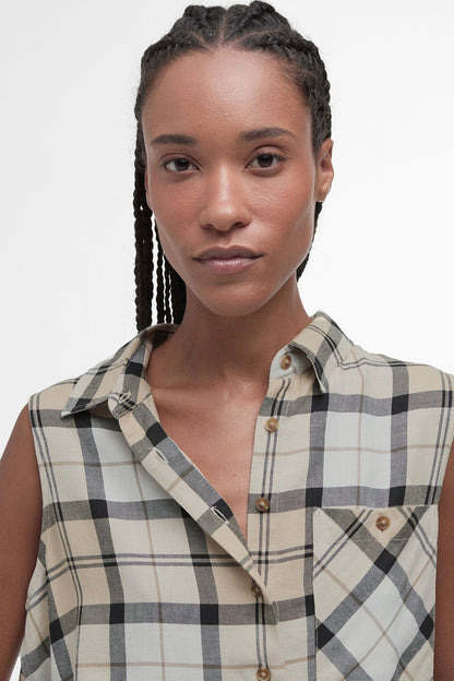 Agnes Shirt - SAFARI DRESS TARTAN