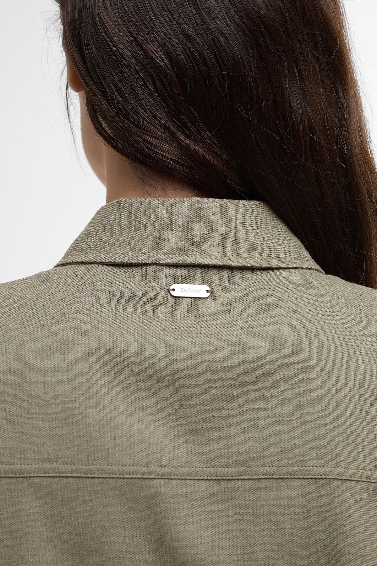 Cary Boxy Short-Sleeved Shirt - DUSKY GREEN