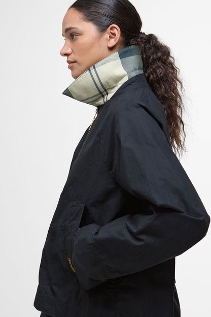 Catlin Showerproof Jacket - BLACK/ANCIENT