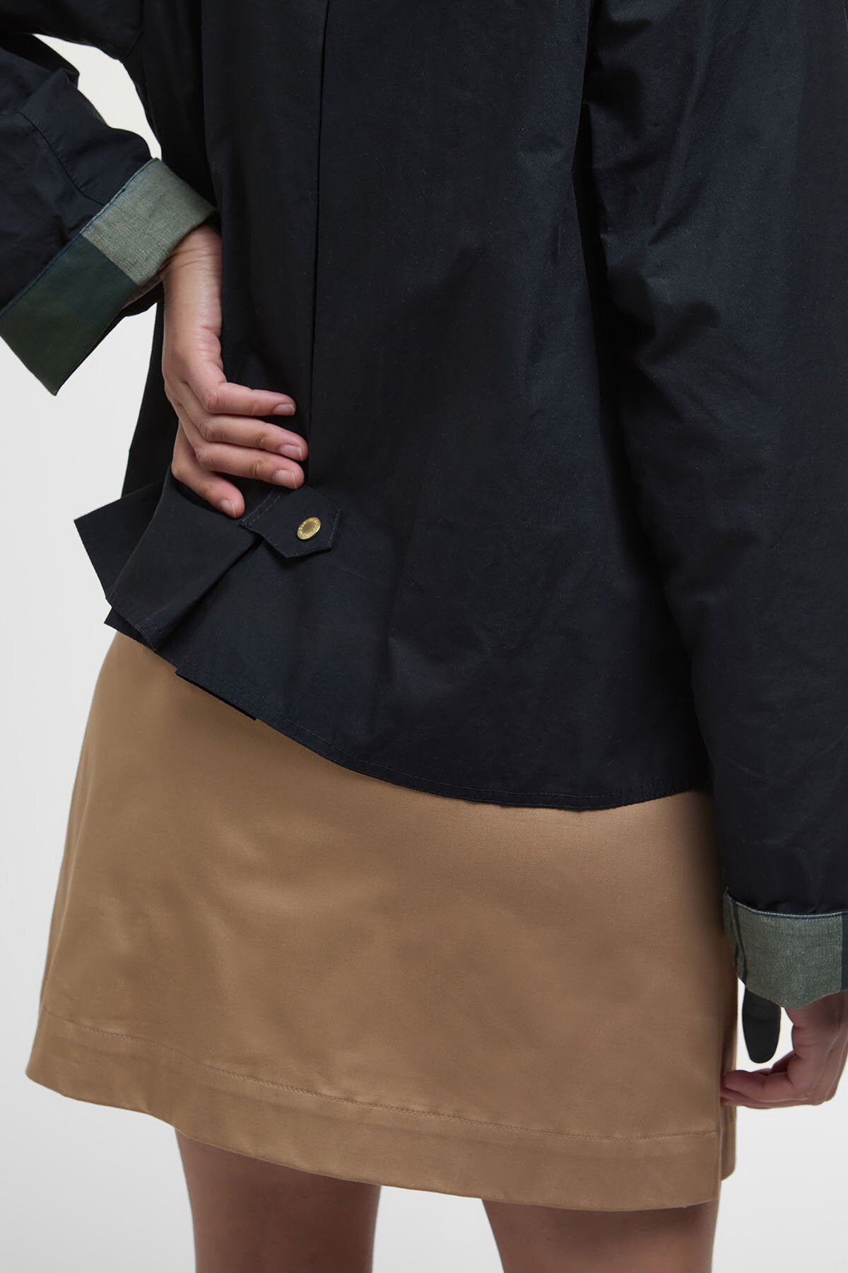 Catlin Showerproof Jacket - BLACK/ANCIENT