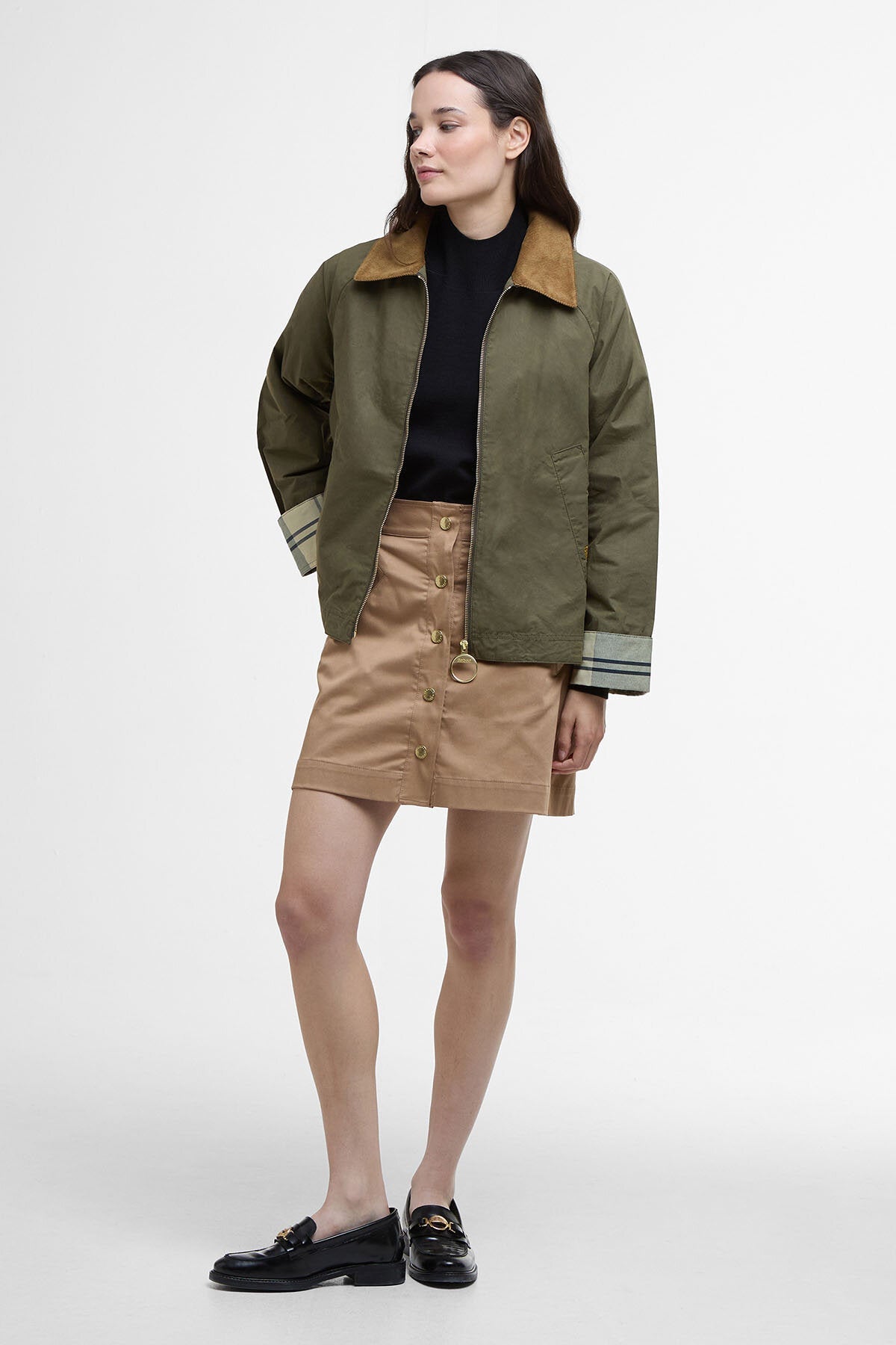 Catlin Showerproof Jacket - DUSKY GREEN/ANCIENT