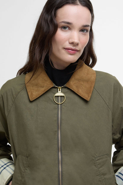 Catlin Showerproof Jacket - DUSKY GREEN/ANCIENT