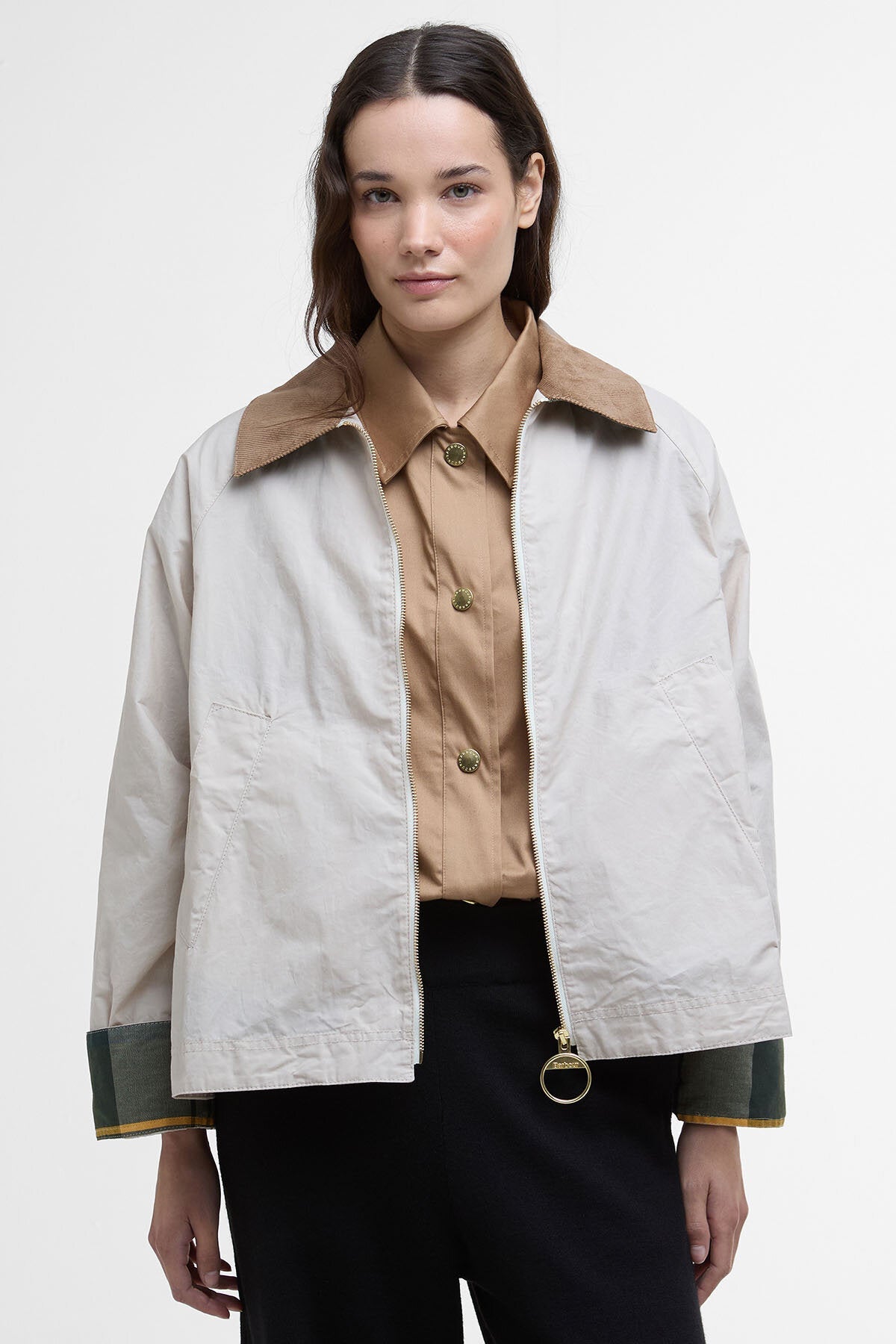 Catlin Showerproof Jacket - OATMEAL/ANCIENT TART