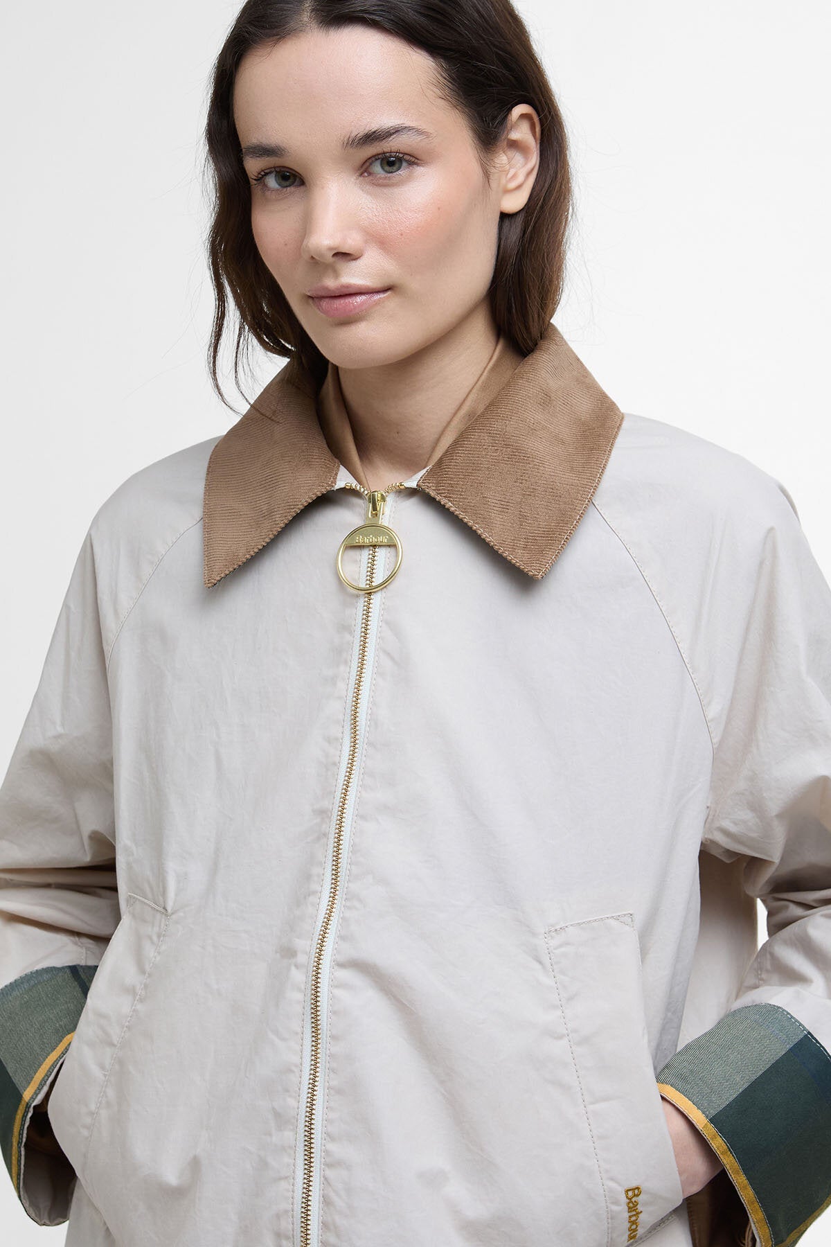 Catlin Showerproof Jacket - OATMEAL/ANCIENT TART
