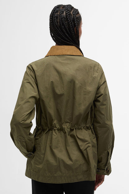 Averie Showerproof Jacket - DUSKY GREEN/ANCIENT