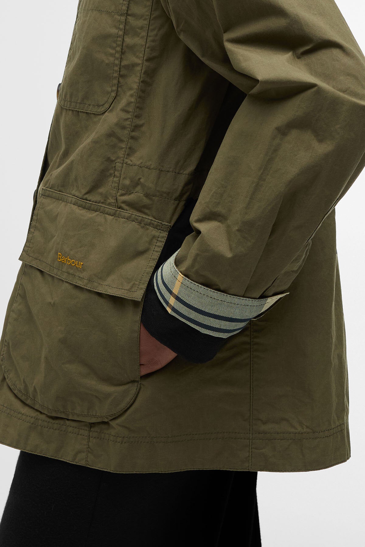 Averie Showerproof Jacket - DUSKY GREEN/ANCIENT