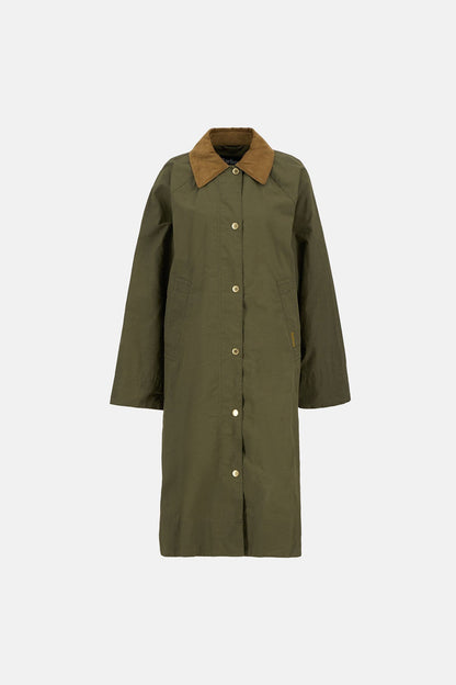 Ettie Showerproof Jacket - DUSKY GREEN/ANCIENT