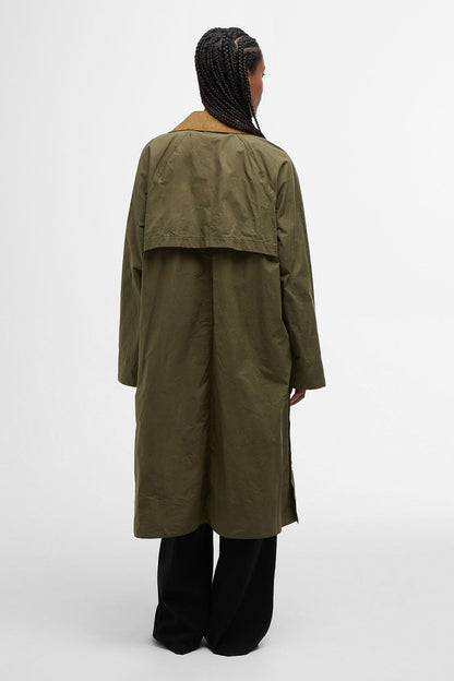 Ettie Showerproof Jacket - DUSKY GREEN/ANCIENT