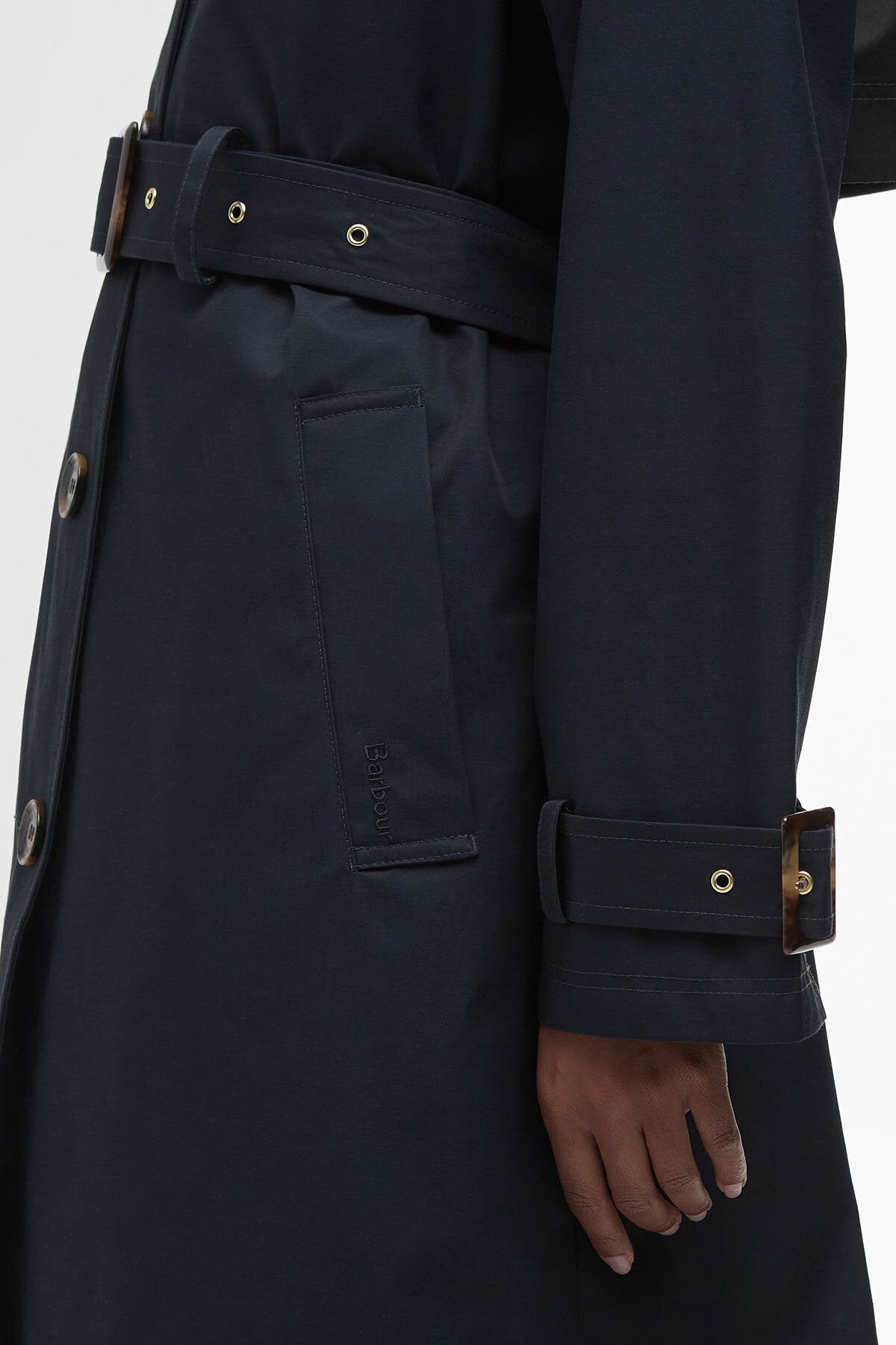 Maia Showerproof Jacket - DARK NAVY/ROSEMARY T