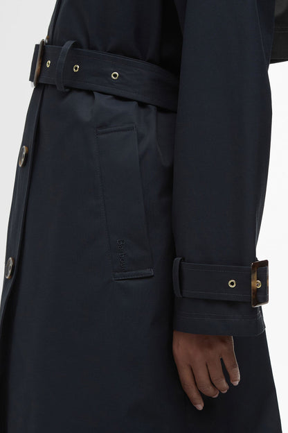 Maia Showerproof Jacket - DARK NAVY/ROSEMARY T