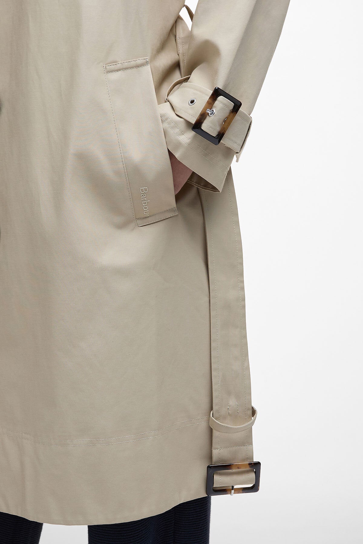 Maia Showerproof Jacket - LIGHT SAND/ROSEMARY