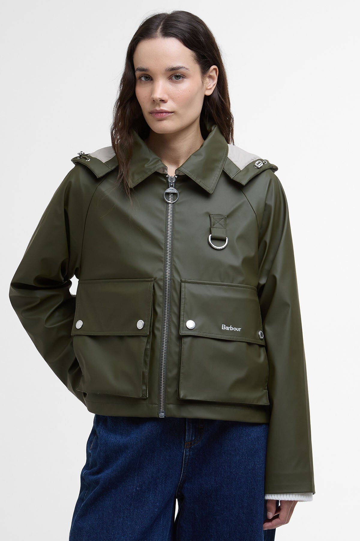 June Showerproof Jacket - DEEP OLIVE